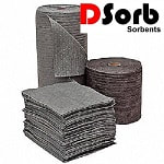Grey universal absorbent sheets and rolls