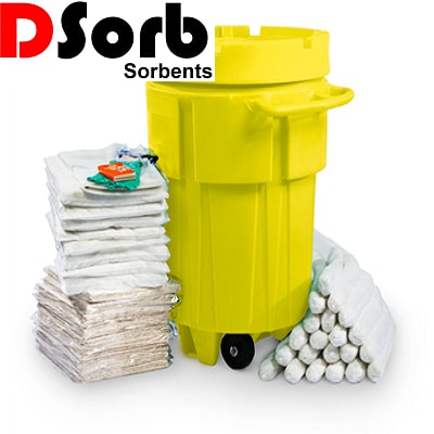 Oil Absorbent Overpack Spill Kit 95 Gallon capacity