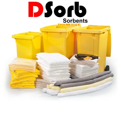 absorbent spill kits for oil and chemicals